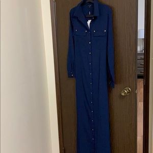 Navy blue dress or overcoat